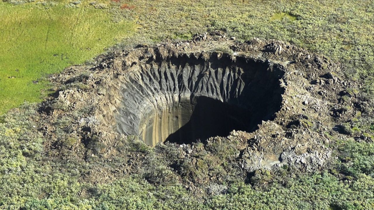 What is the secret of deep craters forming in Siberia Not a warning for Earth