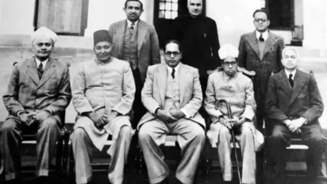 Seven people were selected to draft the Constitution so why did Dr. Ambedkar take the responsibility