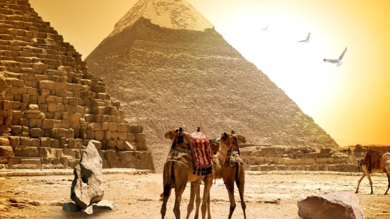 Waterways were used to build the pyramids in Egypt Scientists claim to have solved a 4000-year-old mystery