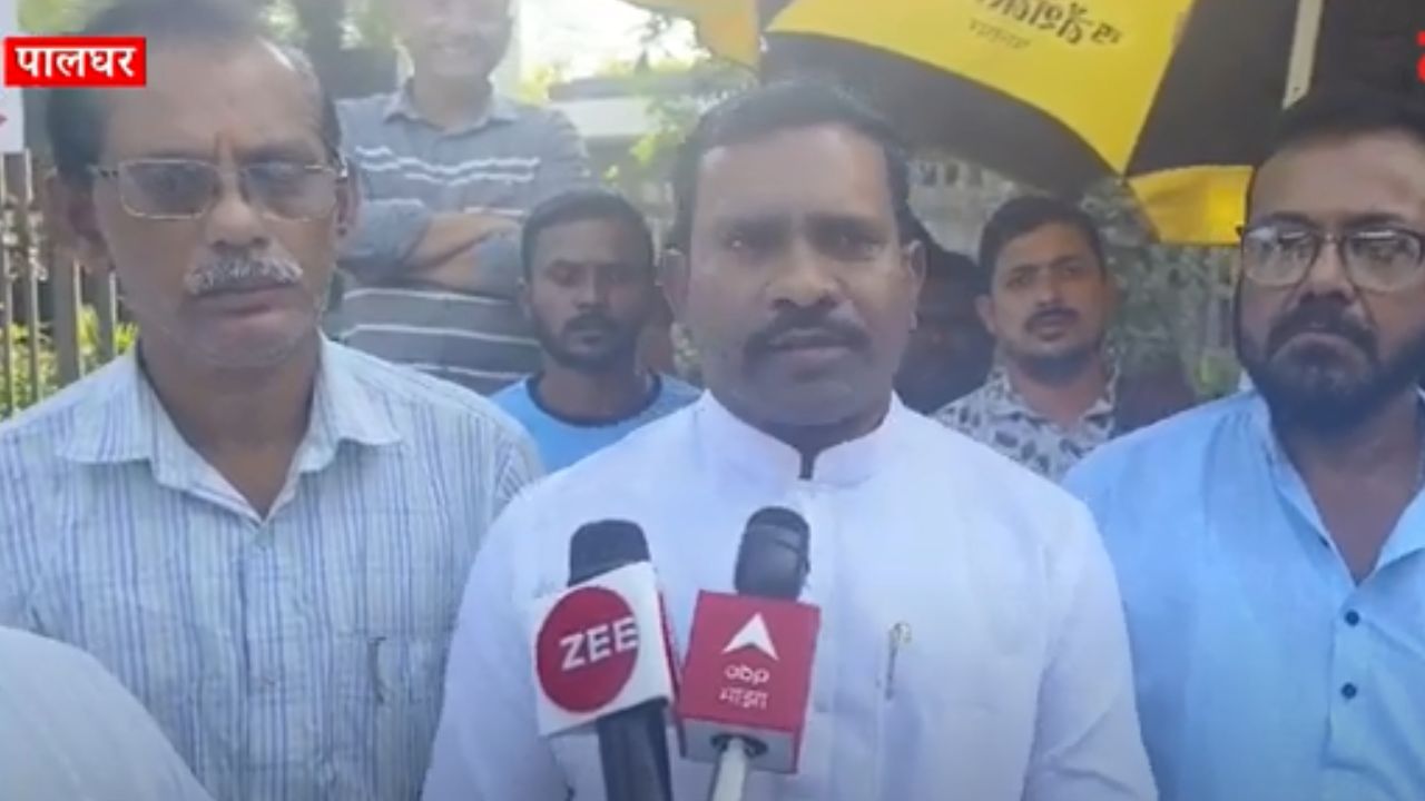 Palghar: पालघरचे खासदार हेमंत सावरा यांनी बजावला मतदानाचा हक्क