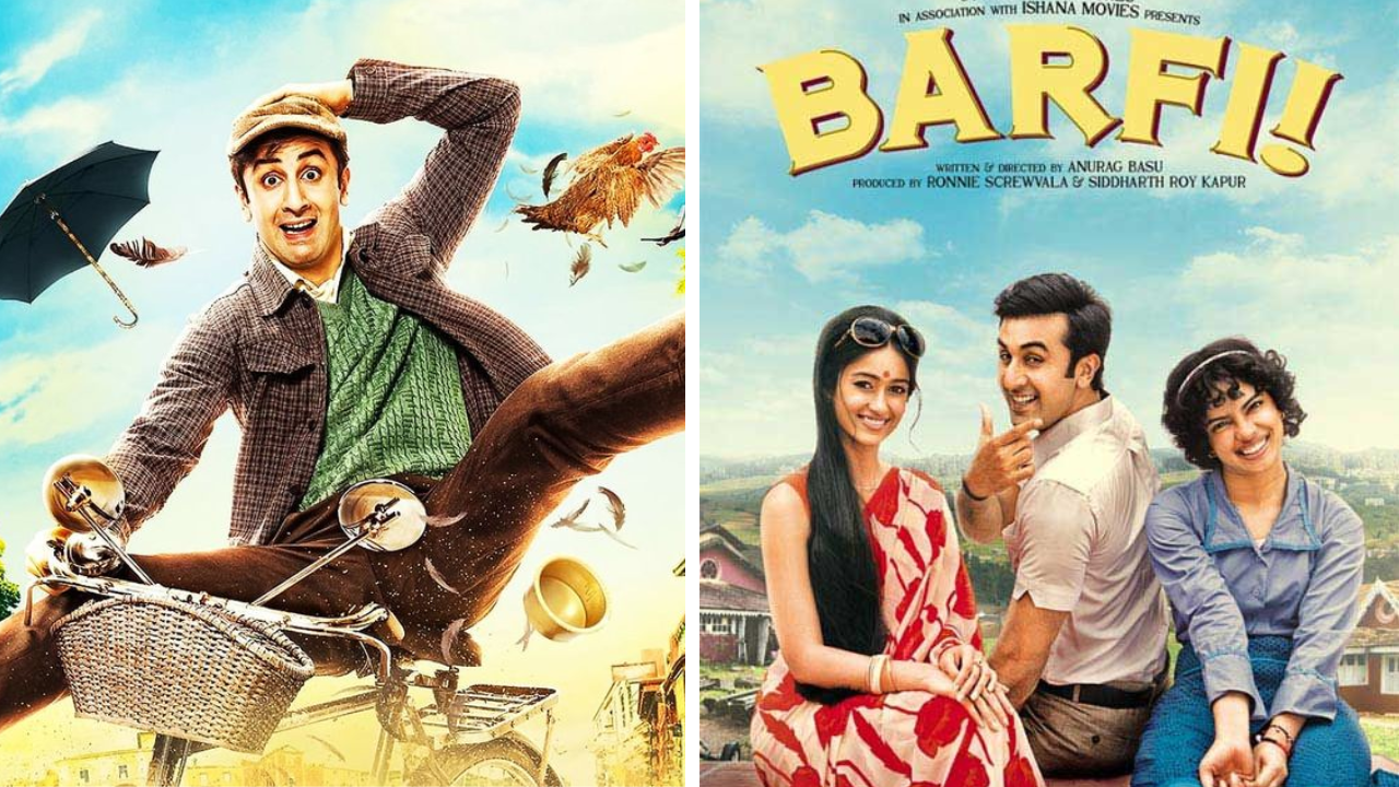 या चित्रपटाचे नाव आहे 'बर्फी'. हा चित्रपट 2012 मध्ये प्रदर्शित करण्यात आला होता. या चितपटात रणबीर कपूर, प्रियांका चोप्रा आणि इलिआना डिक्रुझ दिसून हे अभिनेते दिसून आले 
