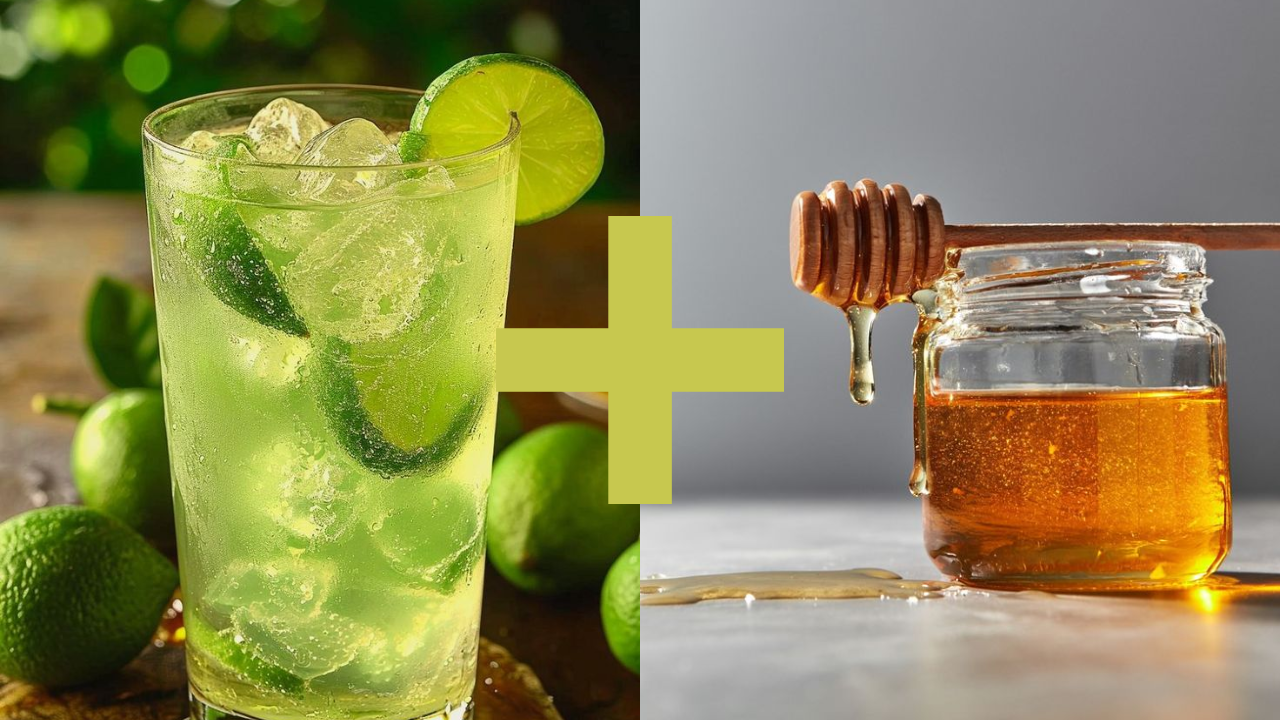लिंबू पाणी + मध = शरीर शुद्ध करण्यासाठी मध आणि लिंबू यांचे मिश्रण शरीरातील टॉक्सिन्स काढून टाकण्यास मदत करते, ज्यामुळे शरीराची ऊर्जा वाढते.