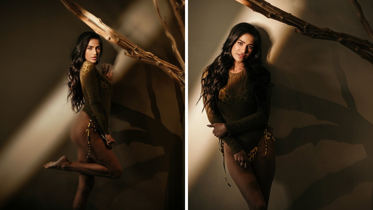 Poonam Pandey चा पुन्हा सोशल मीडियावर जलवा, हाफन्यूड फोटोमध्ये लावली आग