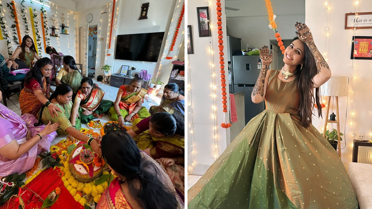 रेश्माचा हा लुक जितका साधा तितकाच अधिक आकर्षक असल्याचे दिसून येत आहे आणि तिने अगदी सर्व परंपरा जपत आधुनिकता आणि पारंपरिकतेचा योग्य मेळ घातल्याचेही या फोटोंवरून दिसून येत आहे. मात्र आता सर्वांनाच तिच्या नवऱ्याला पहायची उत्सुकता आहे हे नक्की. पहिल्यांदाच तिने त्याच्या हाताचा फोटो शेअर करत चाहत्यांना झलक दाखवली आहे 