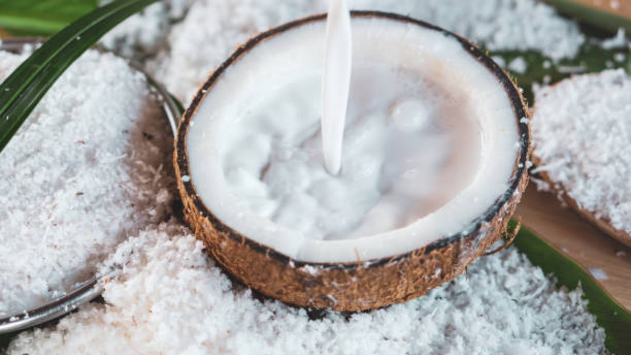 नारळाच्या दुधाचे गुणकारी फायदे (फोटो सौजन्य: iStock)