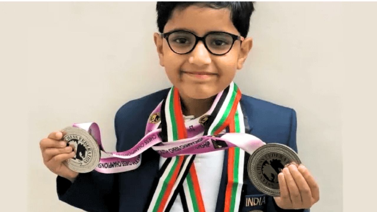 Aarit Kapil : वयाच्या ९व्या वर्षी भारताच्या आरित कपिलने रचला इतिहास; ग्रँडमास्टरला हरवून मोठा विक्रम