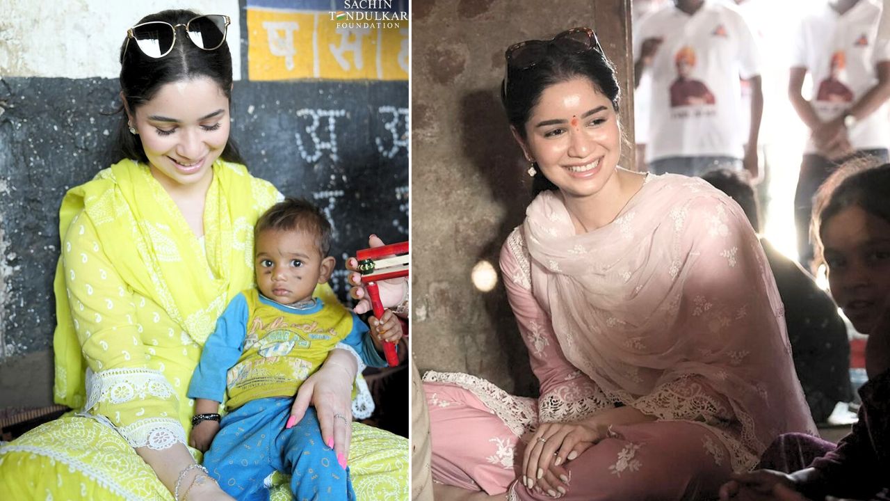 Sara Tendulkar : पप्पांचे सामाजिक कार्य नेणार पुढे; सचिन तेंडुलकरने सोशल मीडियावर पोस्ट टाकत लेकीचे केले कौतुक