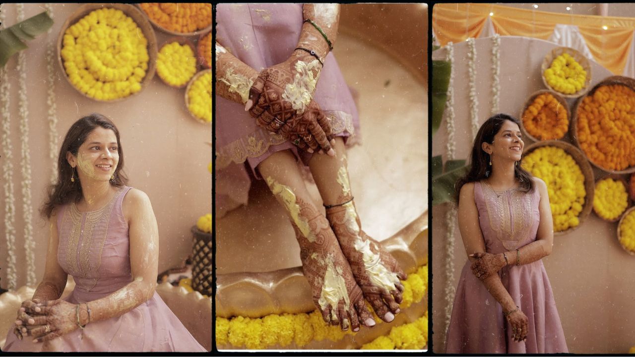 Kaumudi Walokar Haldi Photos