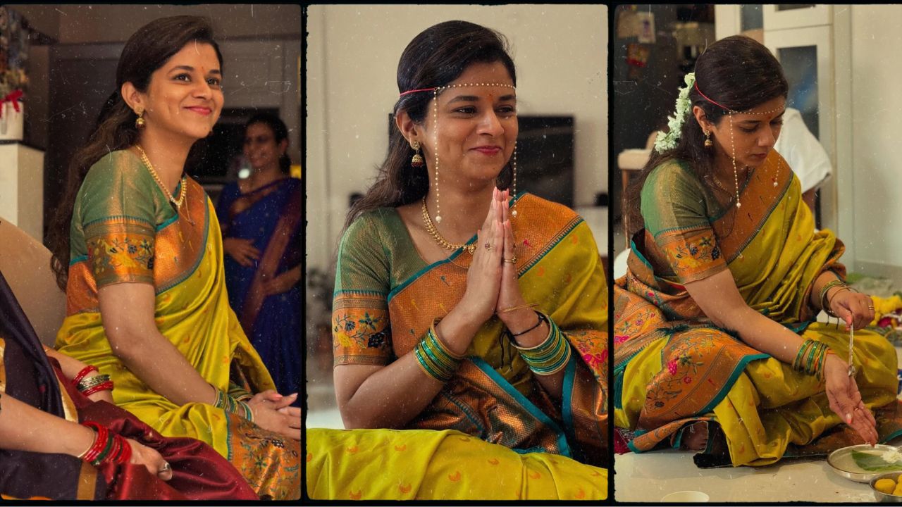 Kaumudi Walokar Wedding Grahmukh Vidhi Photos
