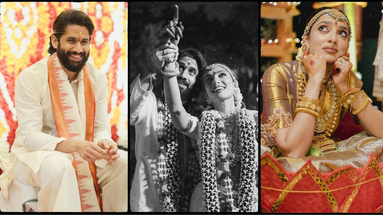 Naga Chaitanya Sobhita Dhulipala Unseen Photos From Wedding Romantic Photos And Marriage Ritual Pic
