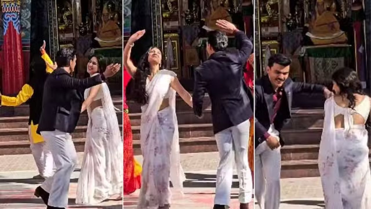 माजी मुख्यमंत्र्यांच्या नातवासोबत सारा अली खानचा जबरदस्त डान्स, Video पाहून नेटकरी म्हणाले…