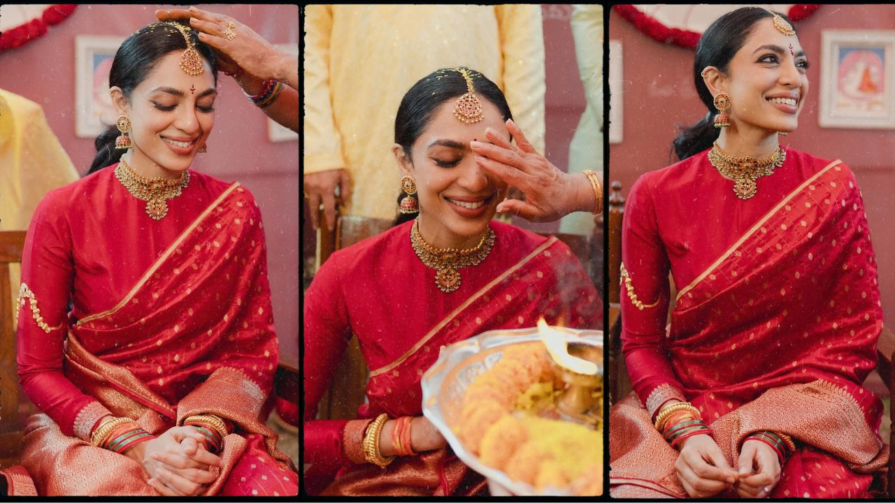Sobhita Dhulipala's Pelli Kuturu Ceremony Photos