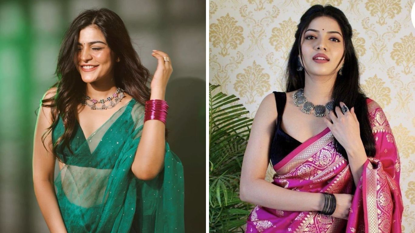 तुम्हाला जर जास्त हेवी डिझाईन असलेल्या बांगड्या परिधान करायला आवडत नसतील तर तुम्ही या पद्धतीच्या साध्या बांगड्या हातामध्ये घालू शकता.