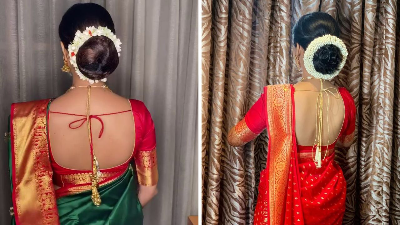 अनेकदा लग्नात तयारी करताना जास्त वेळ मिळत नाही. अशावेळी घाईगडबडीमध्ये तुम्ही या पद्धतीची हेअर स्टाईल करू शकता. या पद्धतीची हेअर स्टाईल करण्यासाठी जास्त वेळ लागत नाही.