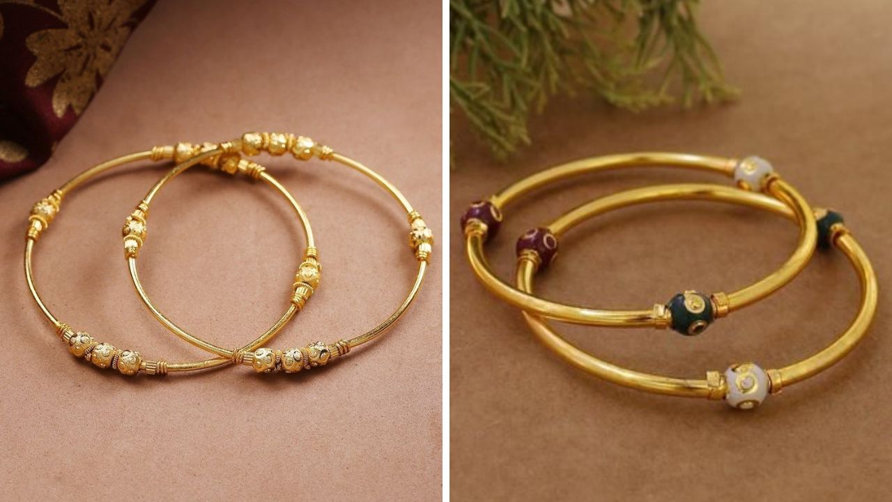 बांगड्या घालण्याऐवजी अनेक महिला कडे घालण्यास जास्त प्राधान्य देतात. त्यामुळे तुम्ही या डिझाईनचे कडे परिधान करू शकता. 