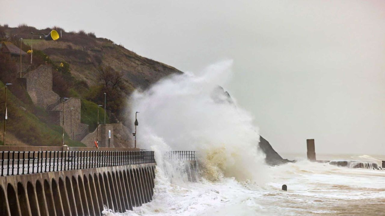 Storm 'Darragh' may hit Britain warning of strong winds heavy rain and snowfall