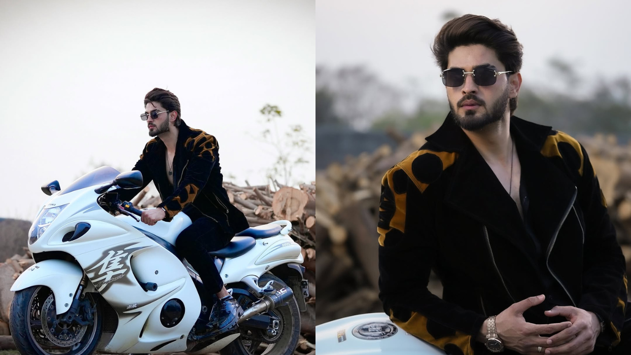 साडे ६ फुटाची कदकाठी, याला पाहुनी तरुणी वेडे होती; हायाबुसावर सवार अरबाज