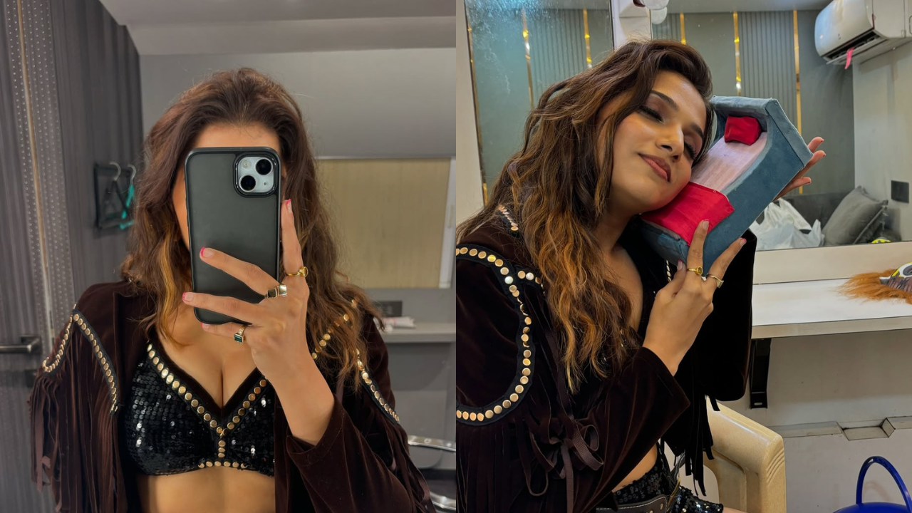 जान्हवी किल्लेकरने शेअर केली बिग बॉसची आठवण; पोस्ट केले फोटोज