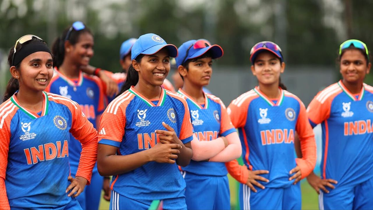 U19 Women T20 World Cup : टीम इंडियाकडून श्रीलंकेचा दारुण पराभव; १९ वर्षांखालील टी-२० विश्वचषक सामन्यात ६० धावांनी विजय