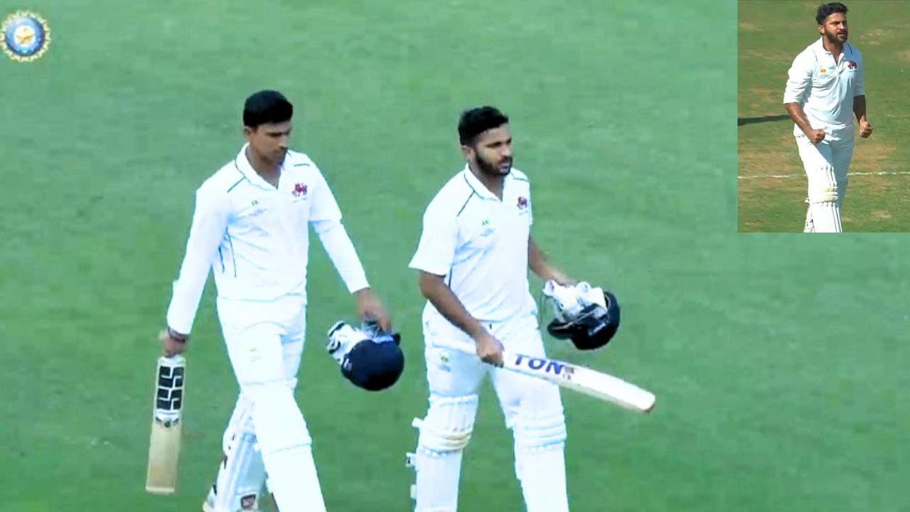 Shardul Thakur Century : शार्दुल ठाकूरची शानदार शतक खेळी, रचला नवीन विक्रम; रोहित, रहाणे फ्लॉप ठरल्यानंतर धमाकेदार सेन्च्युरी