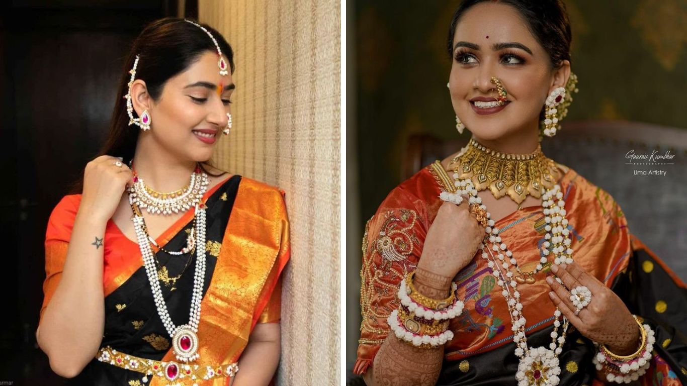 संक्रांतीच्या दिवशी नव्या नवरीला हलव्याचे दागिने घालण्यास दिले जातात. त्यामध्ये नथ, बाजूबंद, हलव्याचे मंगळसूत्र, बांगड्या इत्यादी दागिने घातले जातात. 