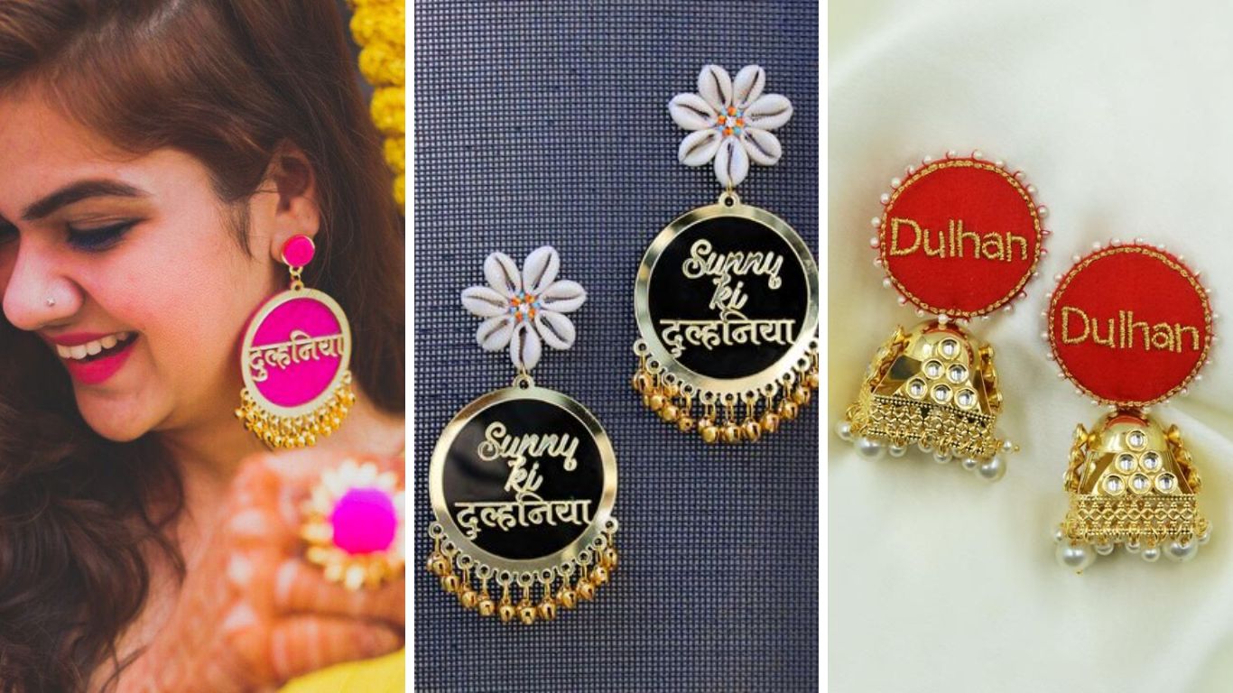 मेहंदी समारंभात नवरीवर उठून दिसतील ‘या’ प्रकारचे सुंदर कानातले, कस्टमाइज कानातल्यांच्या तुम्ही पडाल प्रेमात
