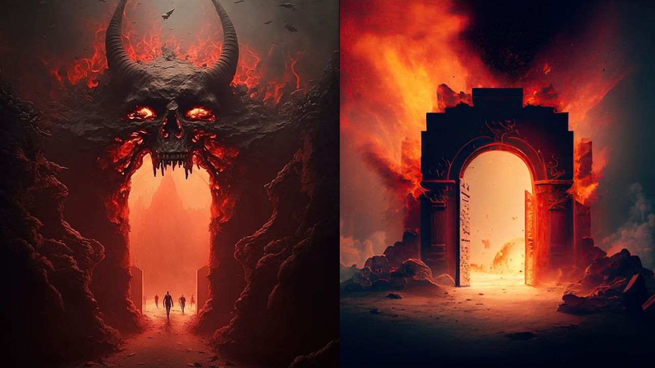 पृथ्वीवर खरंच आहेत 5 नरकाचे दरवाजे? आजच जाणून घ्या त्यांची नावं