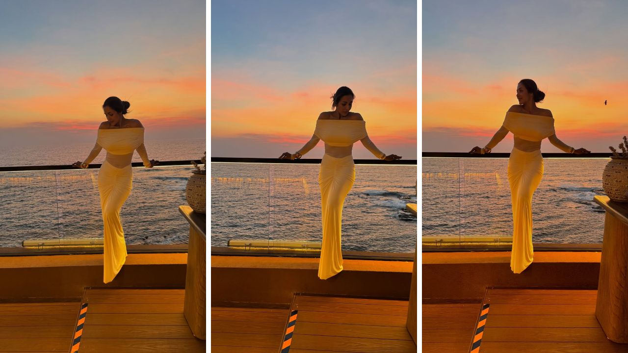 वयवर्ष 51 ‘मदनमंजिरी’ मलायकाचा कमनीय बांधा; कातरवेळी केला असा लुक, चाहत्यांची उडाली झोप