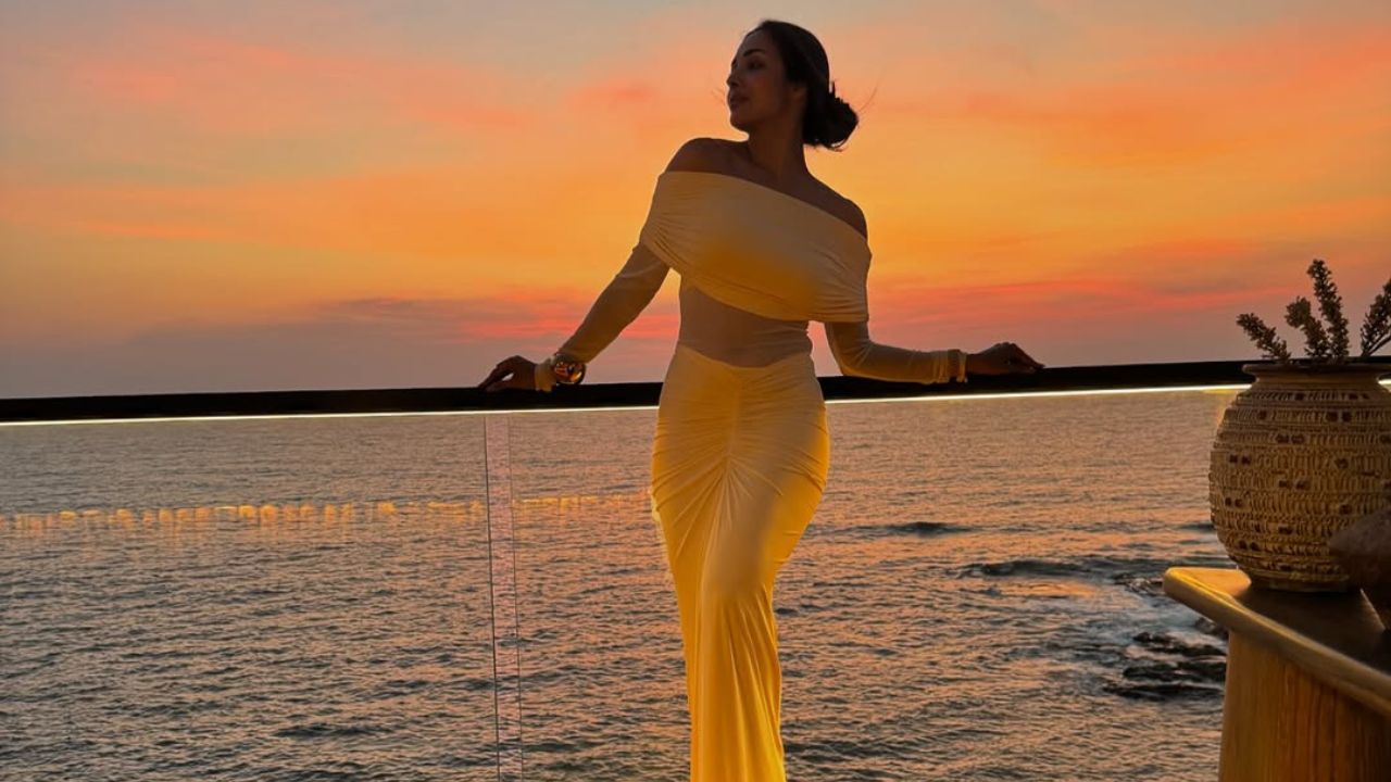 मलायका नेहमीच स्टायलिश आणि परफेक्ट कॉम्बिनेशन करताना दिसते आणि यावेळीही तिने स्टाईमध्ये कोणतीही चूक केलेली नाही. तिचा हा लुक तुम्ही कुठेही कॅरी करण्यासाठी प्रेरणा घेऊ शकता