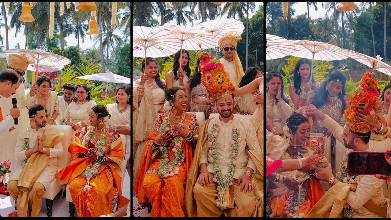 Bigg Boss Marathi 3 Finalist Meenal Shah Ties The Knot With Beau Tathagat Purushottam