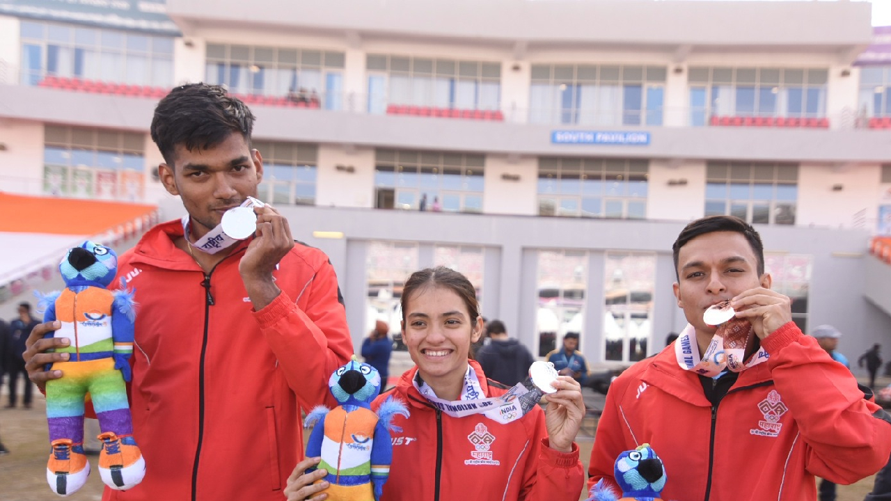 38th National Sports 2025: राष्ट्रीय क्रीडा स्पर्धेत ‘महाराष्ट्रा’चा बोलबाला; स्क्वॉशमध्ये दोन रौप्य तर एक कांस्य