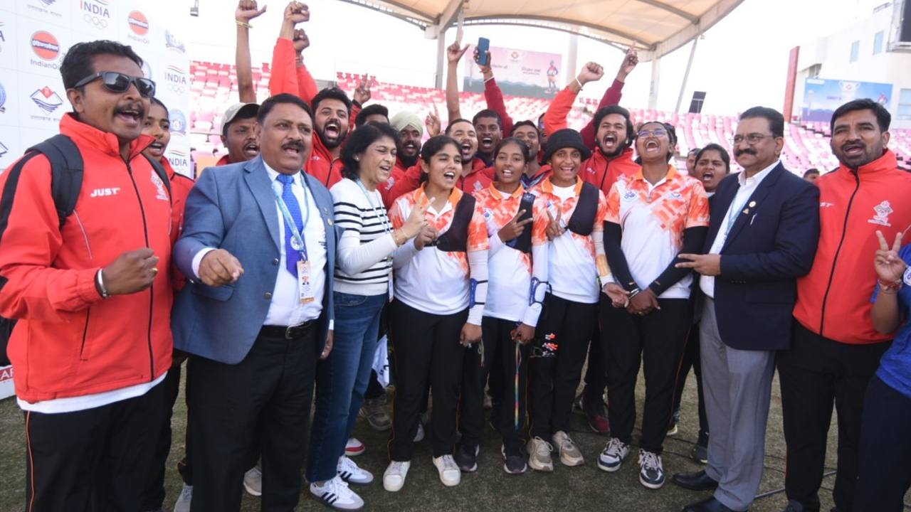 38th National Sports Competition:  महाराष्ट्राच्या तिरंदाजांनी ‘या’ खेळात पटकावले ‘सुवर्ण’पदक