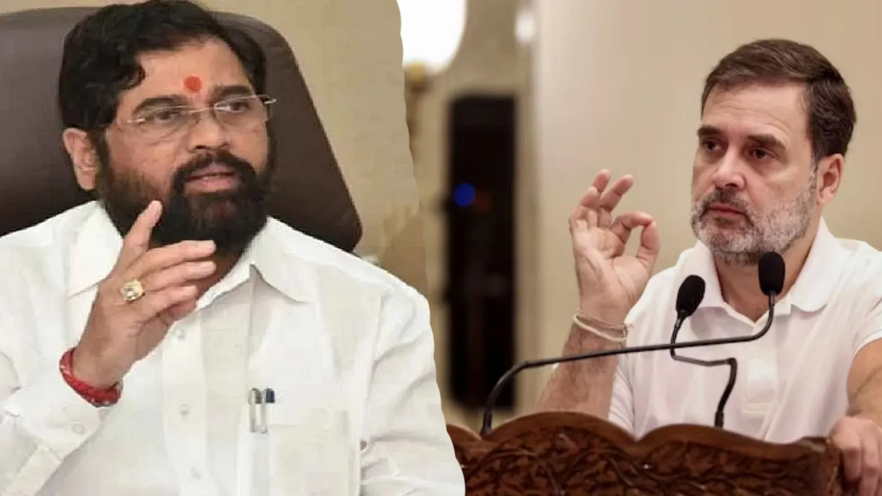 Eknath Shinde: राहुल गांधींच्या ‘त्या’ ट्वीटवरून एकनाथ शिंदेंची जोरदार टीका; म्हणाले, “ते नेहमीच महाराष्ट्रातील…”