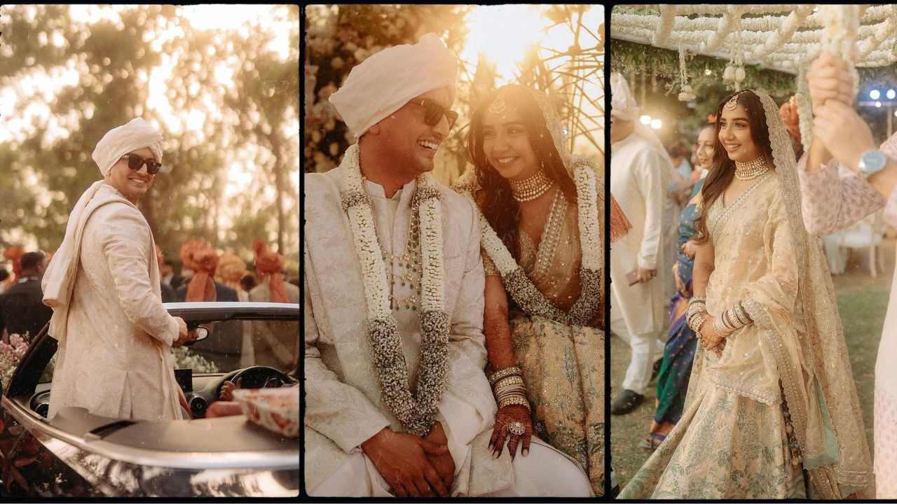 Prajakta Koli And Vrishank Khanal Wedding Pics