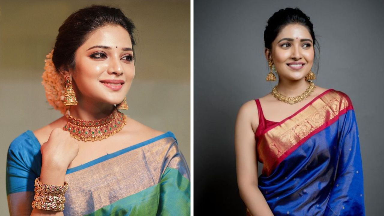 सिल्क किंवा काठापदराची साडी नेसल्यानंतर साऊथ इंडियन पद्धतीचे कानातले अतिशय सुंदर दिसतात. साडी नेसल्यानंतर प्रामुख्याने मोठ्या आकाराचे कानातले परिधान करावे.