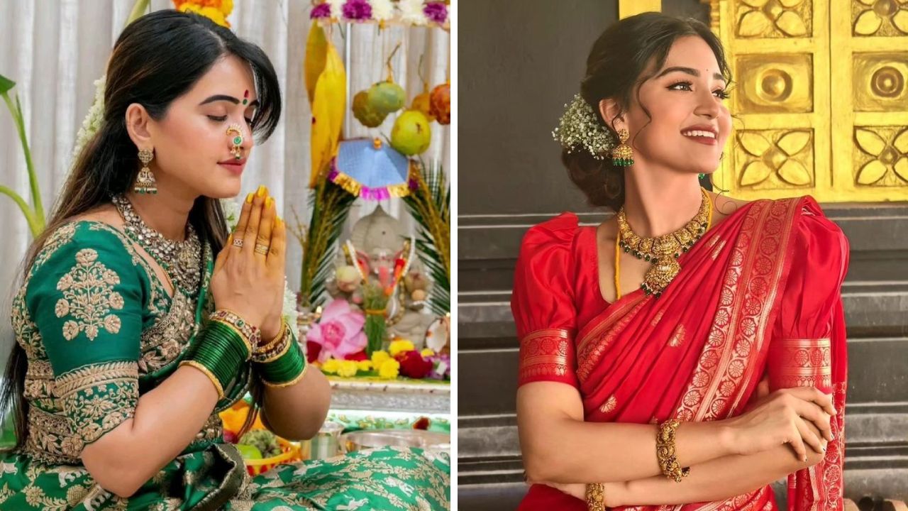 डिझायनर किंवा पार्टीवेअर साडी घातल्यानंतर त्यावर तुम्ही कुंदनचे दागिने परिधान करू शकता. या दागिन्यांमध्ये अनेक वेगवेगळे ऑपशन्स बाजारात उपलब्ध आहेत.