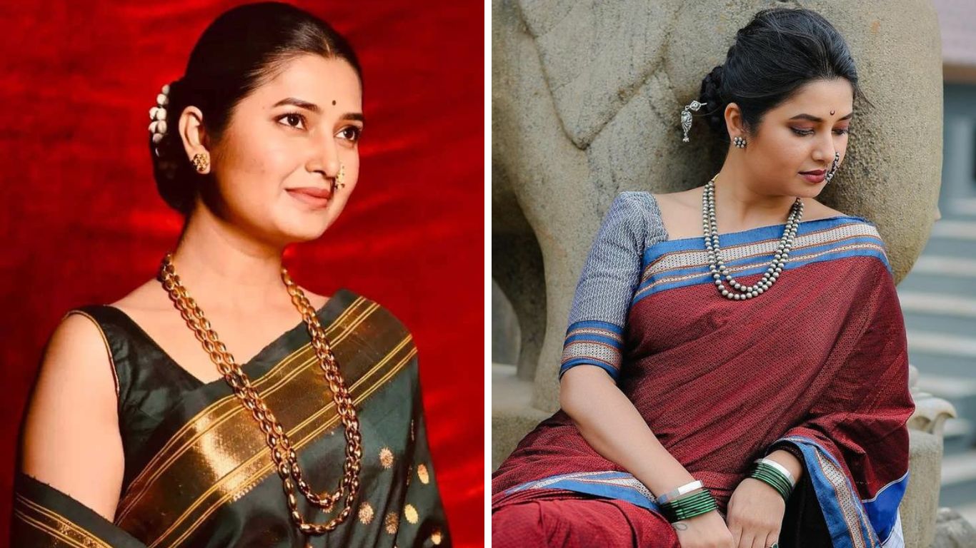 काठापदराची किंवा पैठणी साडी परिधान केल्यानंतर तुम्ही बोरमाळ हा दागिने परिधान करू शकता. दोन किंवा तीन पदरी मण्यांची माळ तयार करून बोरमाळ हा दागिना बनवला जातो. यामध्ये सोनं, चांदी किंवा ऑक्सिडाईज्ड मण्यांचा वापर केला जातो.