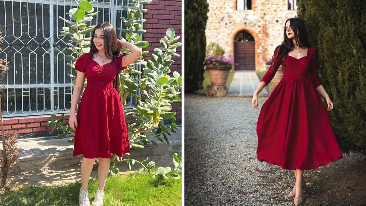 काहींना जास्त शॉर्ट कपडे घालायला आवडत नाहीत. अशावेळी तुम्ही गुडघ्यापर्यंत असलेले मिड लेन्थ वन पीस परिधान करू शकता.