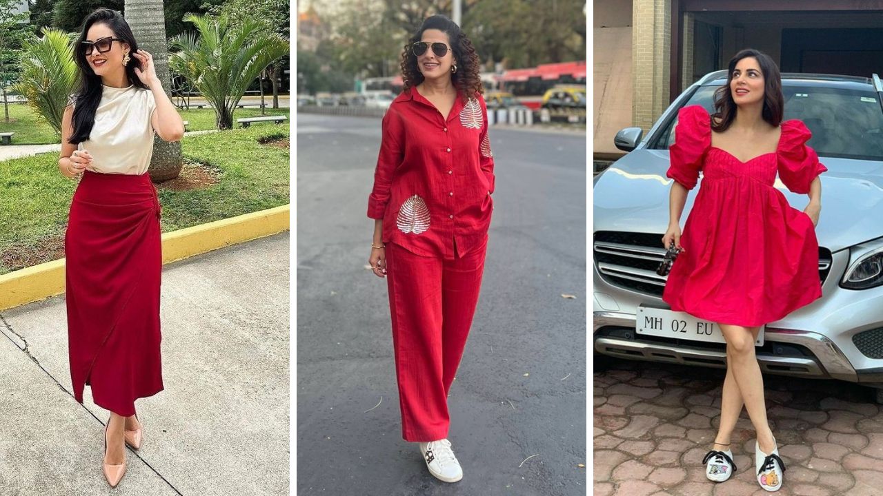व्हॅलेंटाईन्स डे होईल आणखीन स्पेशल! परिधान करा लाल रंगाचे ‘या’ पॅटर्नमधील अनोखे ड्रेस