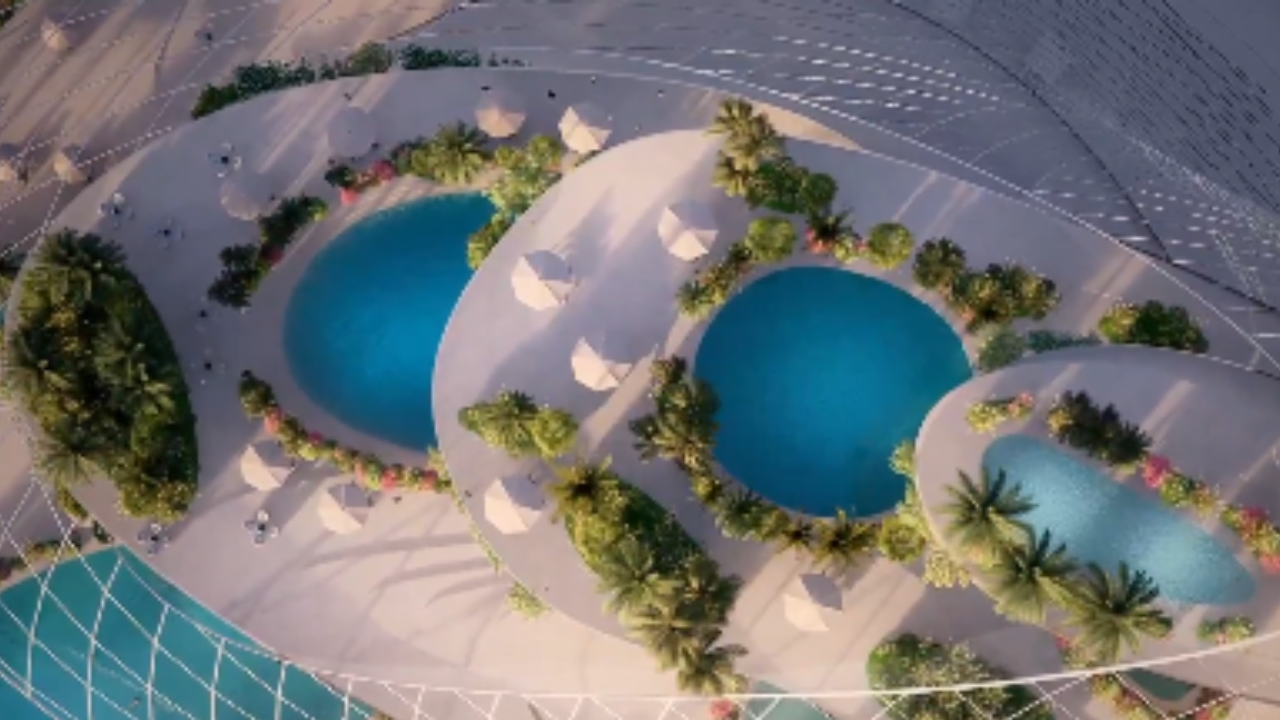 हे अनोखे रॉसॉर्ट 500 हजार स्क्वेअरफूट एरियात बांधले जाणार आहे. पर्यावरणाच्या स्थिरतेचा विचार करून आणि दुबईकच्या लोकांना एक वेगळा अनुभव मिळावा म्हणून हे रॉसॉर्ट तयार केले जात आहे 
