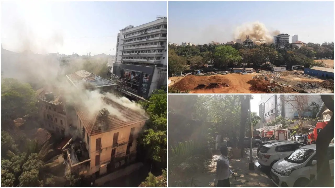 Mumbai News:  फोर्ट परिसरातील इमारतीला भीषण आग, अग्निशामक दलाच्या 4 गाड्या घटनास्थळी दाखल