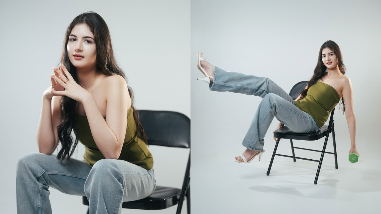 मुन्नी झाली मोठी! Swag पाहाल तर पाहतच राहाल… हर्षालीचा हटके Photoshoot