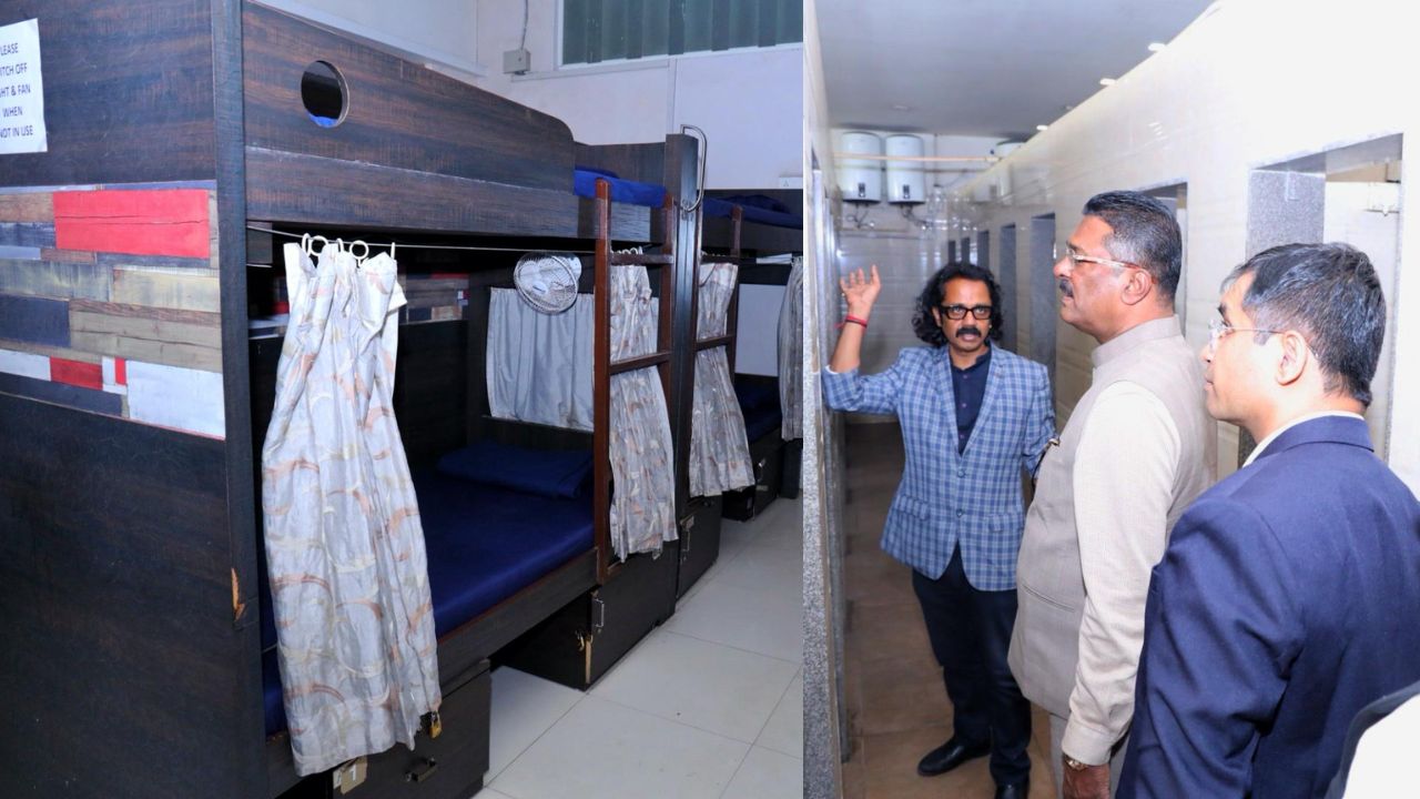 व्यापार आणि प्रवासी दळणवळण यांचा सुंदर मिलाफ म्हणजे गुजरात मधील ‘बसपोर्ट’ – प्रताप सरनाईक