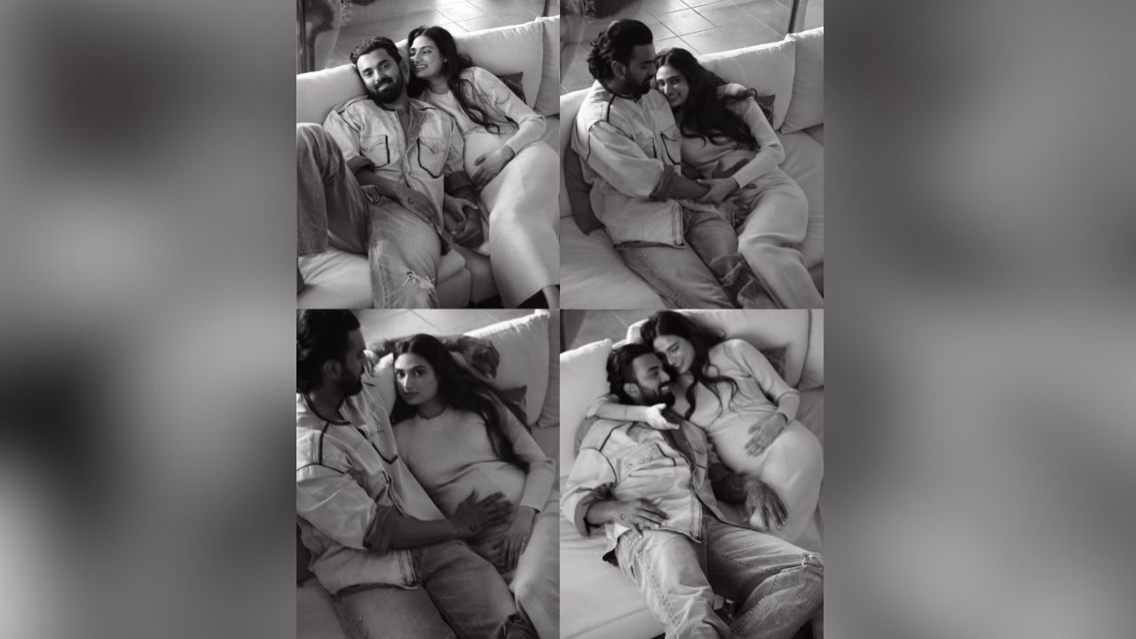 फोटोमध्ये, अथियाने ओपन शर्ट ठेवत बेबी बंप दाखवत तिने डेनिम जीन्स वेअर करत कॅमेऱ्यासमोर एका पेक्षा एक जबरदस्त फोटो पोजेस दिल्या आहेत. शेअर केलेल्या फोटोंमध्ये अथिया खूपच सुंदर दिसत आहे.