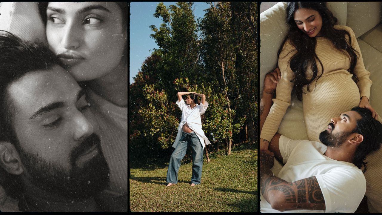 Mom-To-Be Athiya Shetty Glows In Stunning Maternity Shoot, KL Rahul Cradles Her Baby Bump In Heartwarming Pics