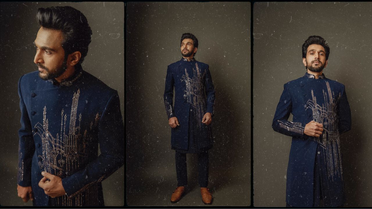 Pratik Gandhi Sherwani Look