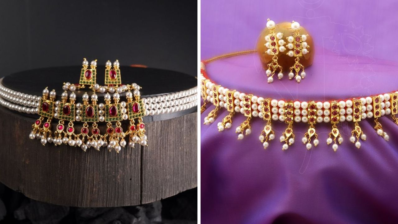 चिंचपेटीच्या अनेक नवनवीन डिझाइन्स बाजारात उपलब्ध झाल्या आहेत. त्यामुळे तुम्ही स्टोन वर्क केलेली किंवा पूर्णपणे मोत्याची चिंचपेटी खरेदी करू शकता.