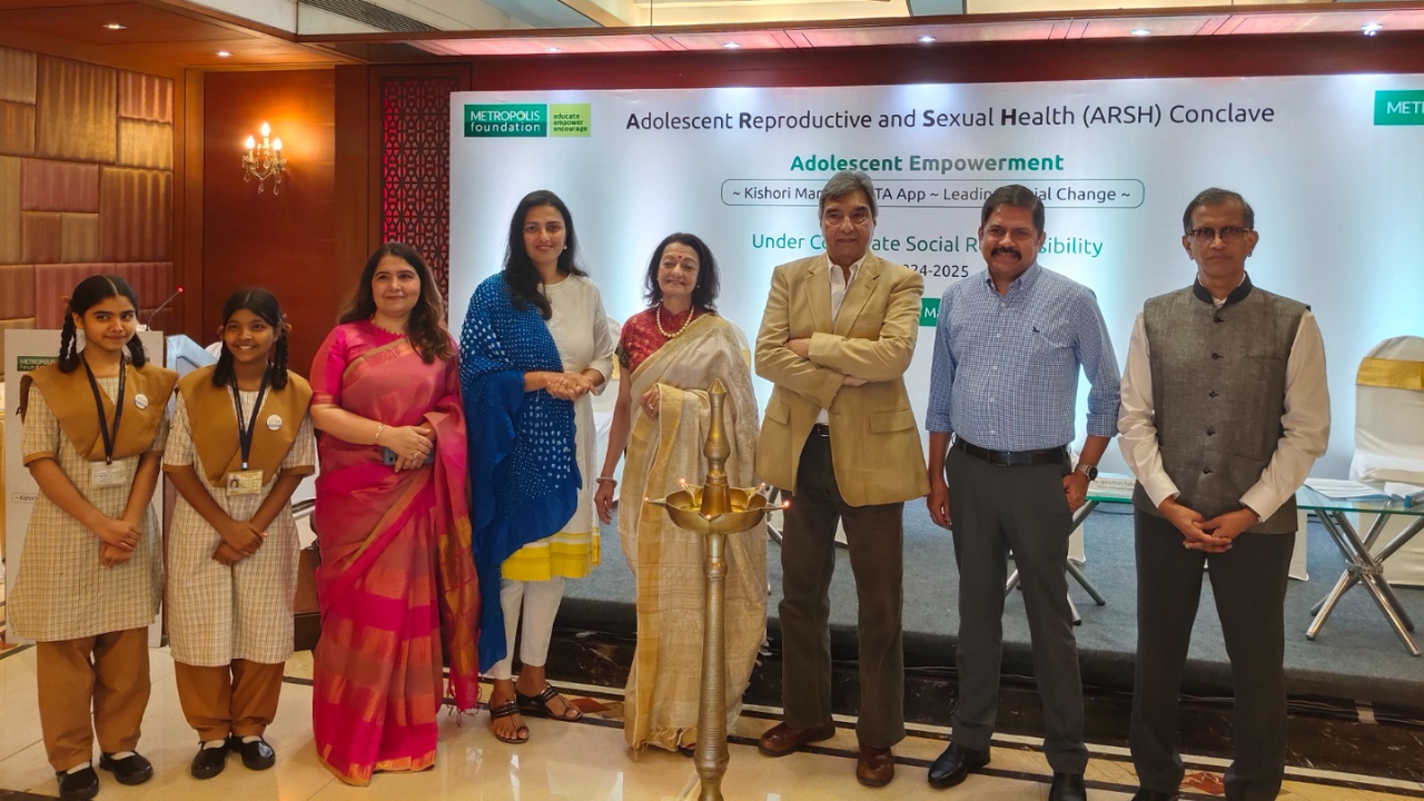 मेट्रोपोलिस फाऊंडेशनने केले ARSH उपक्रमाचे आयोजन; किशोरवयीन मुलींना सक्षम करण्याचा प्रयत्न