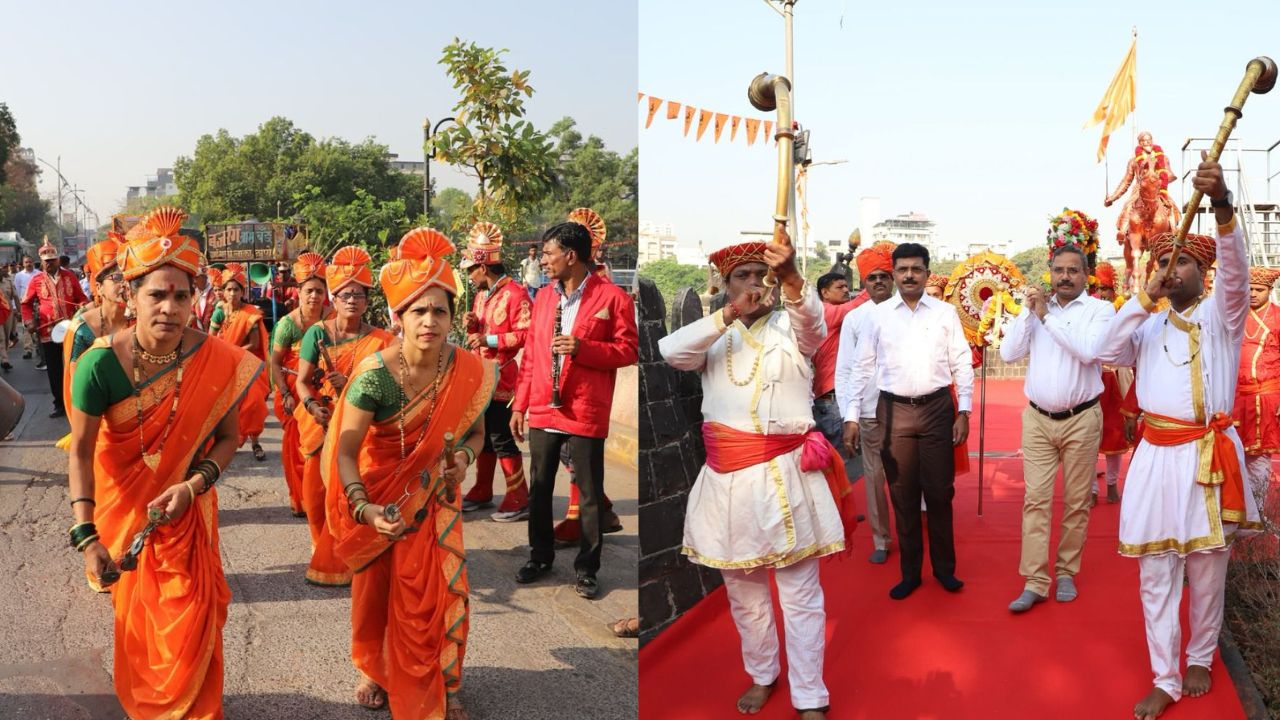 Thane: साहसी खेळ, भव्य मिरवणूक ; ठाण्यात शिवजयंतीचा उत्सव शिगेला