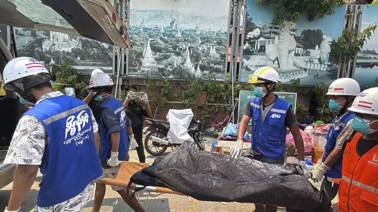 Myanmar Earthquake: भूकंपातील मृतांची संख्या 3 हजार पार, 5 हजार लोक जखमी; शेकडो बेपत्ता